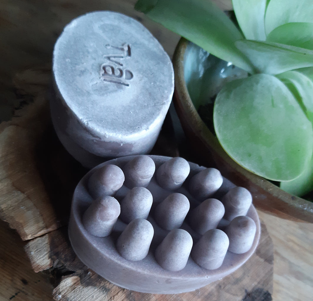 Lavender & Purple Clay Organic Massage Soap Bar