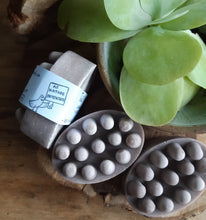 Load image into Gallery viewer, Lavender &amp; Purple Clay Organic Massage Soap Bar
